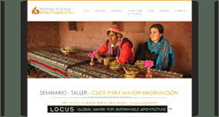 Desktop Screenshot of patronatomachupicchu.org